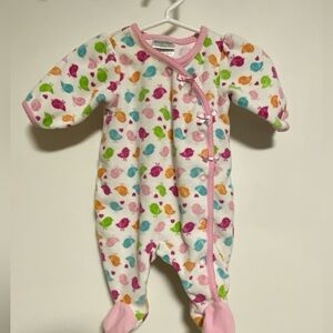 Snugabye Girls Newborn Sleeper, Medium Weight, 5-8 lbs